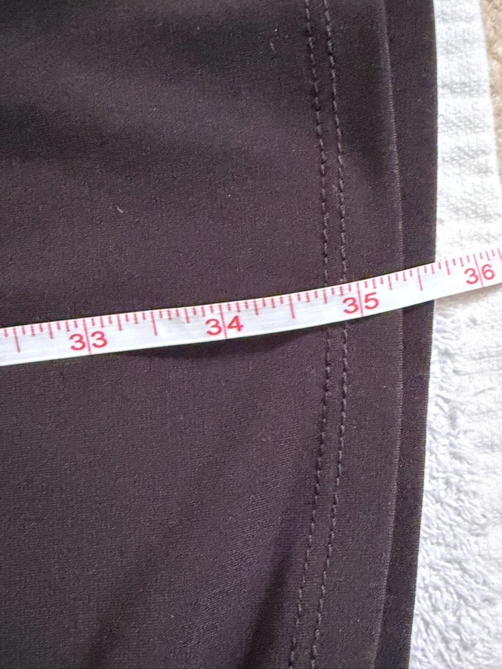 Lane Bryant Black A-Line Maxi Skirt Stretch 35.5” Length Office Professional - Picture 4 of 4